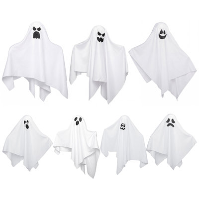 7Pcs 19.6” Halloween Hanging Ghost