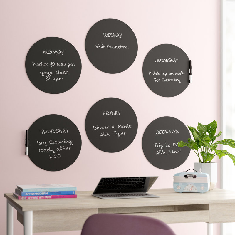 Non-Wall Damaging Chalkboard Decals