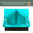 Outdoor Patio Wicker Sunbed Daybed With Cushions, Adjustable Seats-1857579082