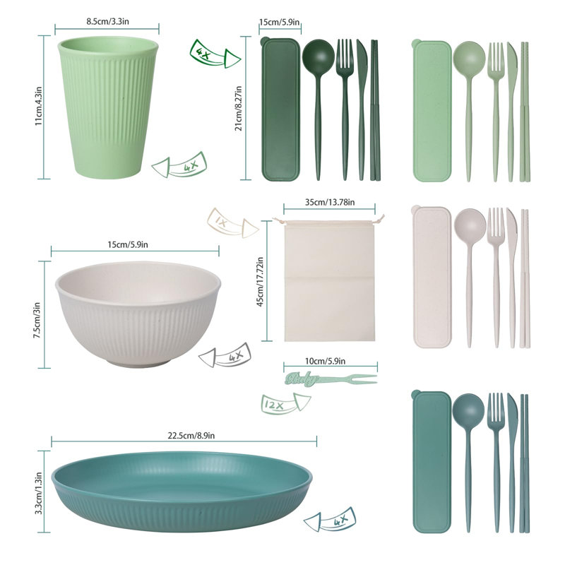 Dinnerware - Service for 4
