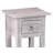 Kristy Solid Wood End Table with Storage