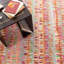 Tapis en laine micro crocheté à la main Paint Chip Clay-78142802
