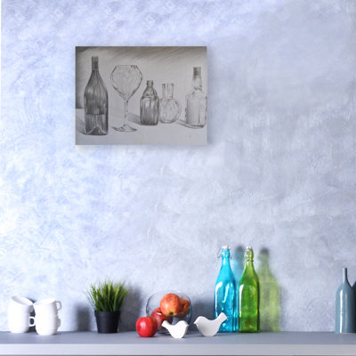 " Charcoal Still Life "
