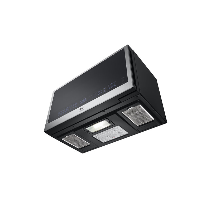 29.88" 1.7 cu ft. 1700 - Watt Convertible Convection Over-The-Range Microwave with Sensor Cooking and Air Frying Capability