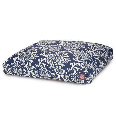 Floral Orthopedic Polyester Pet Bed