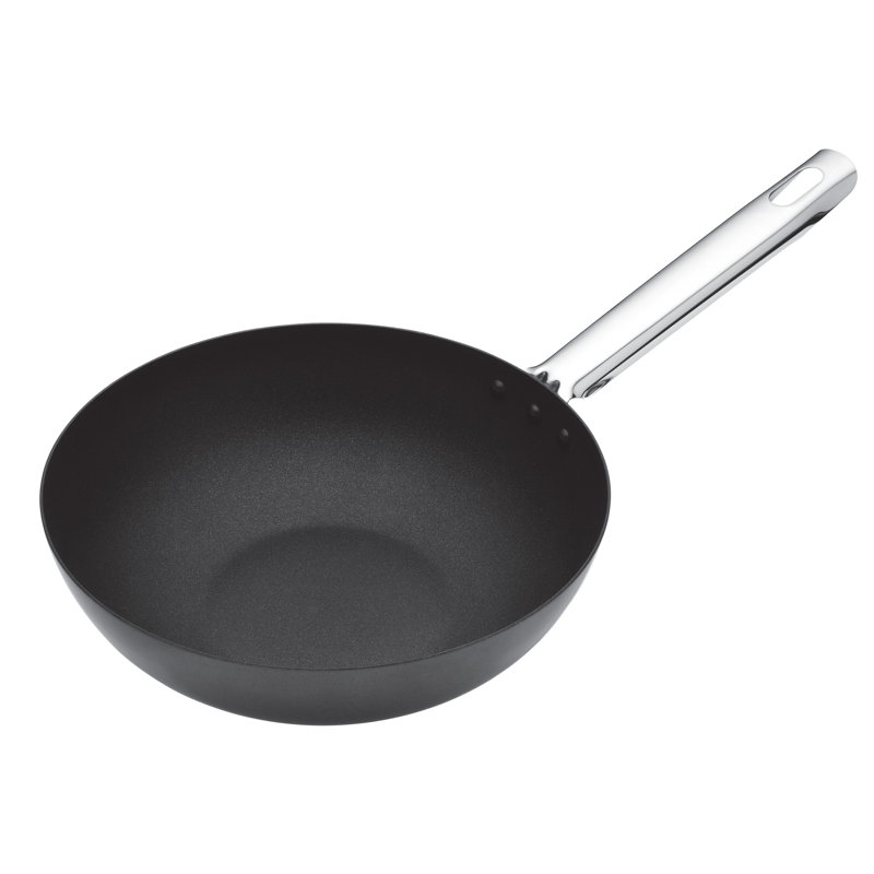 MasterClass Carbon Steel Wok, 24 cm