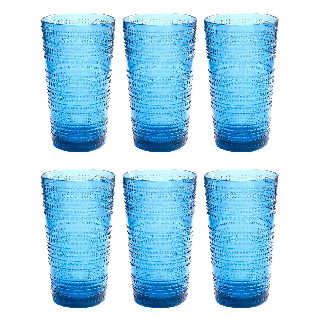 Chaplin Acrylic Drinking Glass Set (Set of 6) Joss & Main 