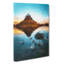 Kirkjufell Mountain in Iceland in Abstract - Wrapped Canvas-55312950