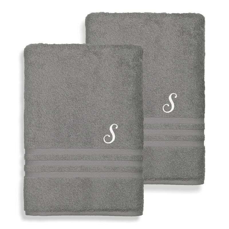 Denzi Midweight Bath Sheet, H, Dark Gray