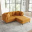 Canapé modulaire en velours côtelé Seemab-603407134