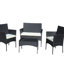 Canapé modulaire d'extérieur réversible de 23,5 po avec coussins Skiley