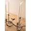 CANDELABRA EN FONTE AVEC OISEAUX