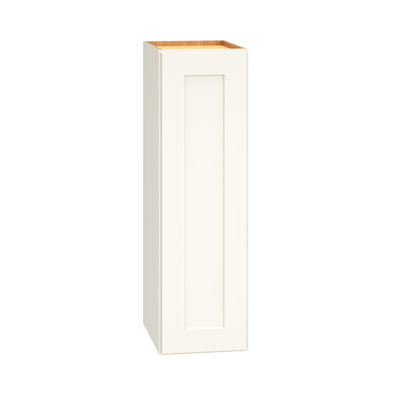 Armoire murale standard 1 porte entièrement assemblée avec 2 tablettes réglables Livingston