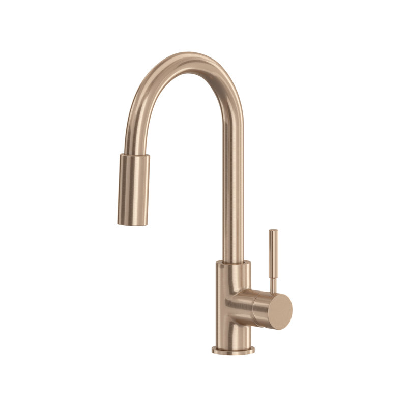 Lux Pull-Down Bar/Food Prep Kitchen Faucet, Vintage Gold