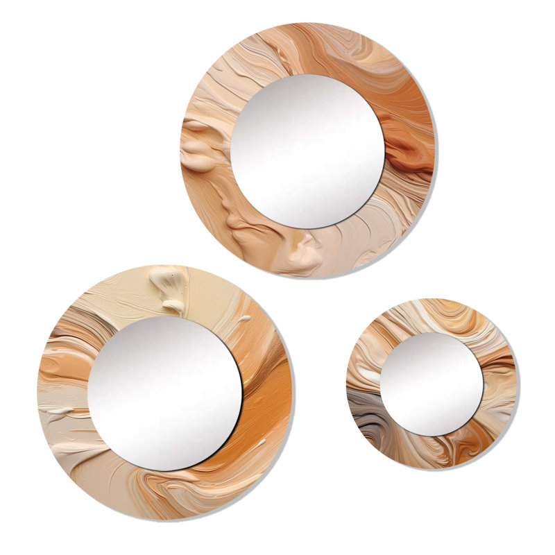 Devala Metal Round Mirror