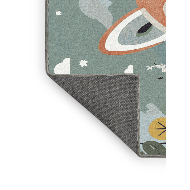 Tapis pour enfants East Urban Home, Rectangulaire 2 pi x 3 pi