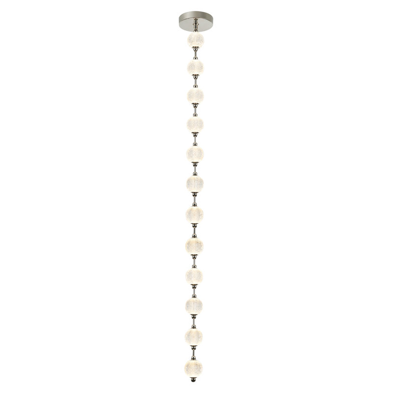 Marni 12 - Light Pendant, Polished Nickel