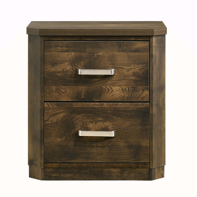 Table de chevet 2 tiroirs Rustic