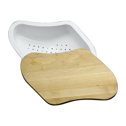 Kohler Wood Cutting Board, White
