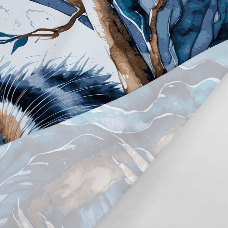 Tapisserie murale Wildlife, 68 po x 80 po
