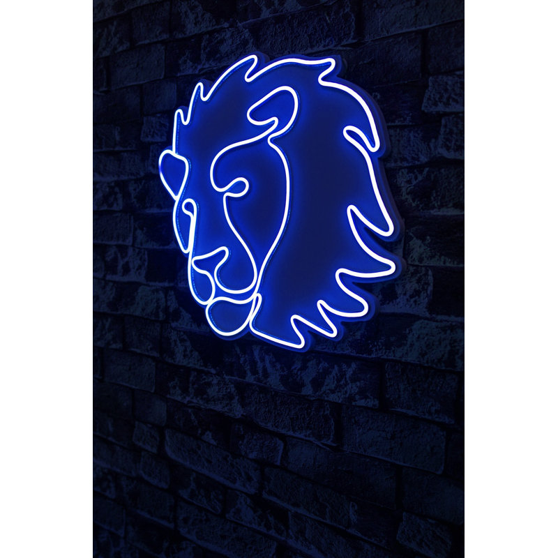 Flexible LED Neon Strip Lights, 12V Waterproof, Blue Color, 12.6 x 13.8 x 1.2 inches | PVC Foam Template, 240 Lumens, 36W Max | Ideal for Home Decor, Parties, and Outdoor Use, Energy Efficient Design