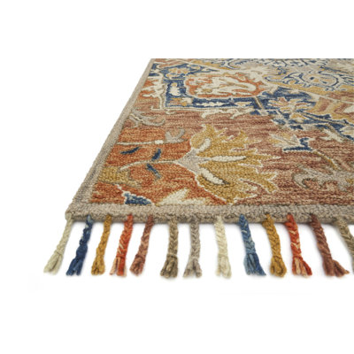 Leyna Wool Oriental Indoor Rug