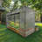 Crop Cage for Garden Plant, Raised Garden Bed Cover with Frame and Zippered Door for Outdoor Plants-124550187-109050793