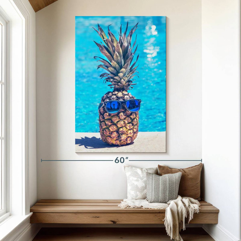 Ananas frais Yarlin, H 51 po x l 34 po