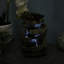 Rock and Log Rustic Tabletop Fountain