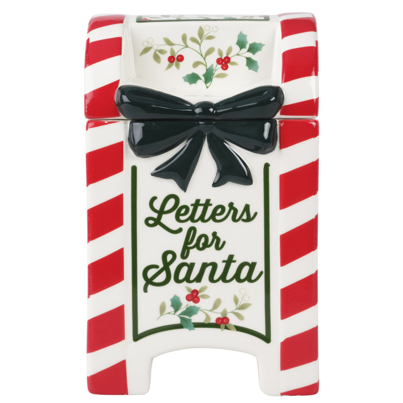 Pfaltzgraff Winterberry Mailbox Cookie Jar