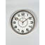 Horloge murale décorative en bronze, 11,8 pouces de diamètre | Corps 100% plastique, couvercle en verre véritable, épaisseur: 1,8 po | Conception élégante pour la décoration de la maison et du bureau, parfaite pour le salon ou la cuisine-105527859