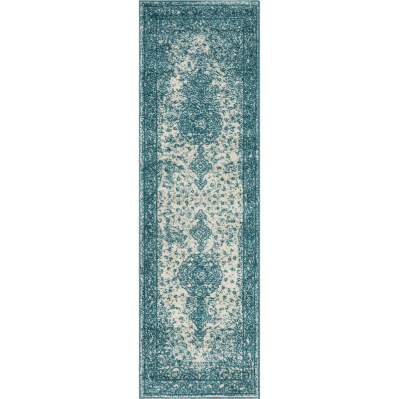 Rizo Oriental Indoor Rug, Runner 2' x 8'8"