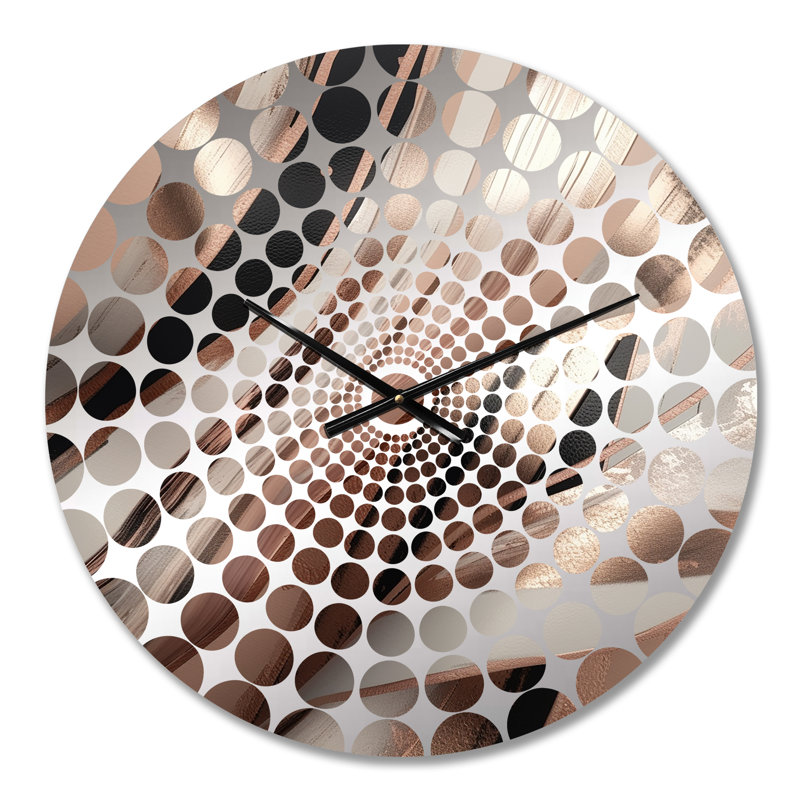 Arendje - Horloge murale abstraite en marbre, Petit