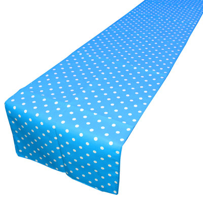 Small Dots Print Table Runner