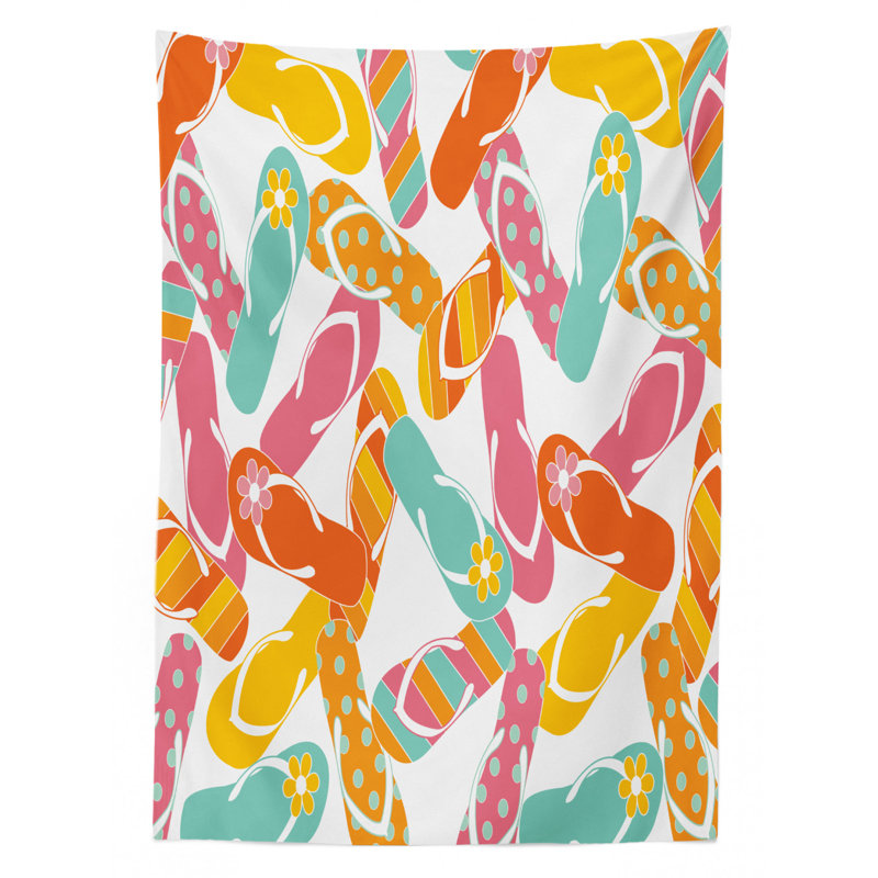 Geometric Tablecloth, 70" L x 52" W