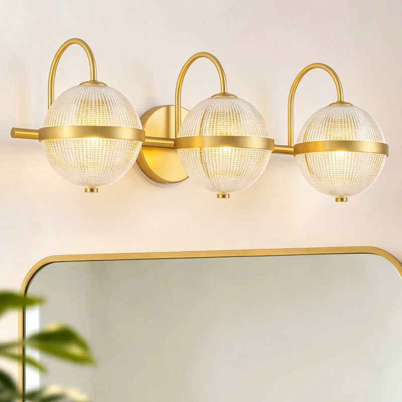 Luminaire suspendu pour salle de bain 3 lumières Neven