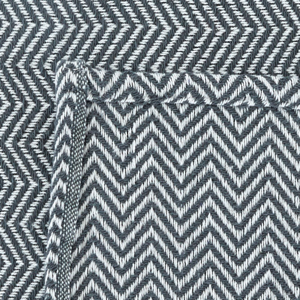 Basilia Cotton Throw Blanket, Queen, Gray