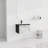 24'' Floating Wall-Mounted Bathroom Vanity With Ceramics Sink