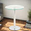 Tables de bout Modern, table d'appoint en verre trempé de 23,62 po pour la maison-1386124642