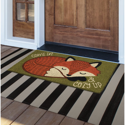 Staatsburg Animal Print Outdoor Doormat