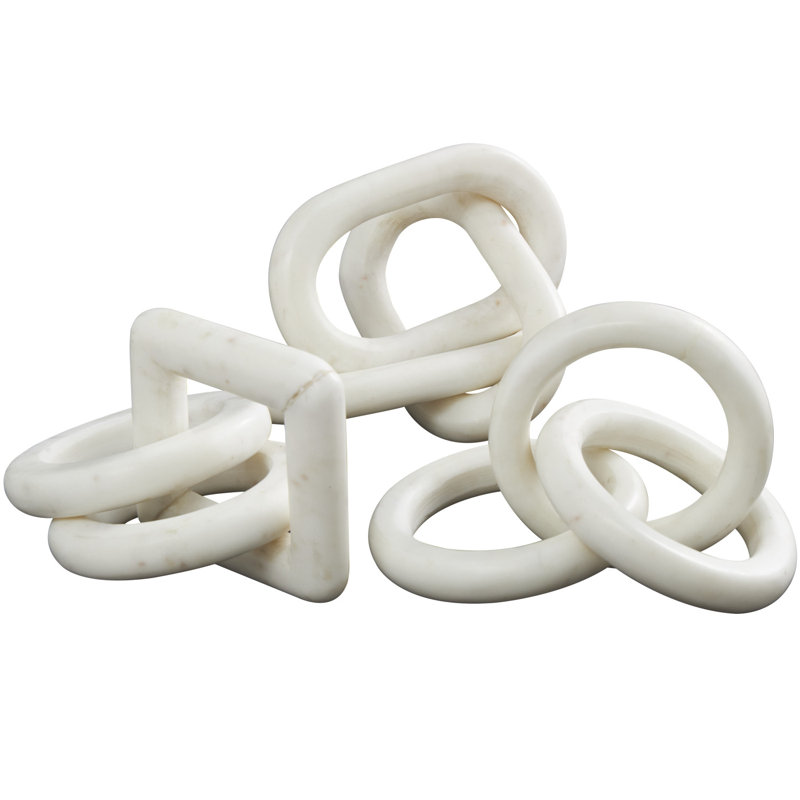 Abstract Figurines & Sculptures, White