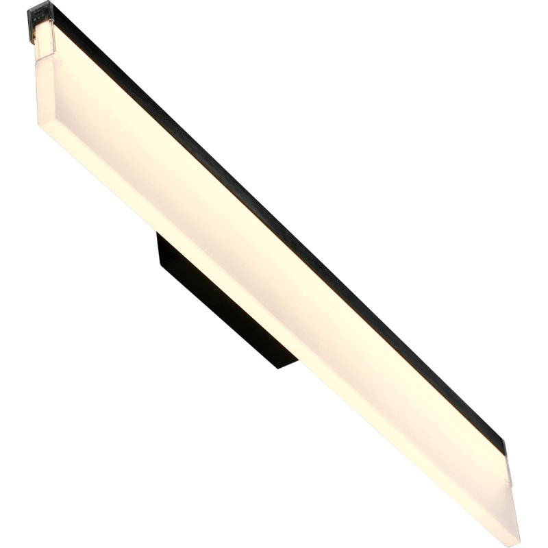 Keneil Aluminium LED Wall Sconce, Satin Aluminum