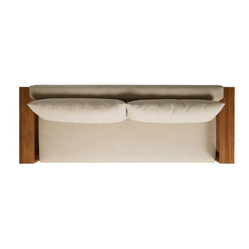 Branford Outdoor 4 - Seat Patio Sofa, Ellor Beige
