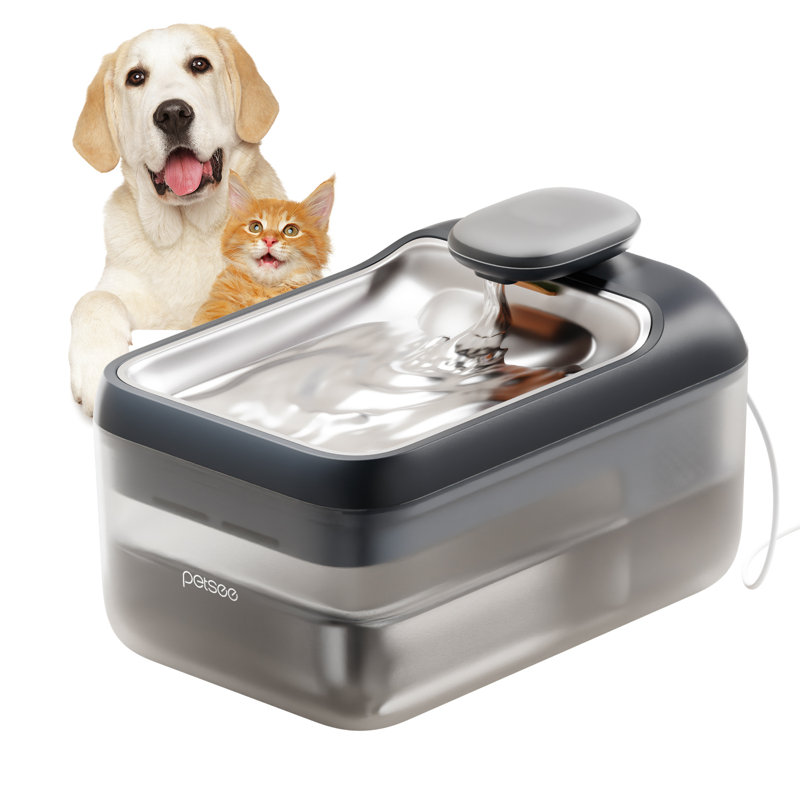 fontaines pour animaux de compagnie, Gris