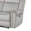 Canapé inclinable moderne et contemporain de 89 po Cappella - Canapé inclinable en microfibre, disponible en inclinaison électrique ou manuelle-1061175370
