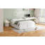 Structure de lit plateforme en bois avec 6 tiroirs-936295659
