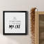 Bring My Cat - Art textuel sur toile encadré-2004899712-2004899719