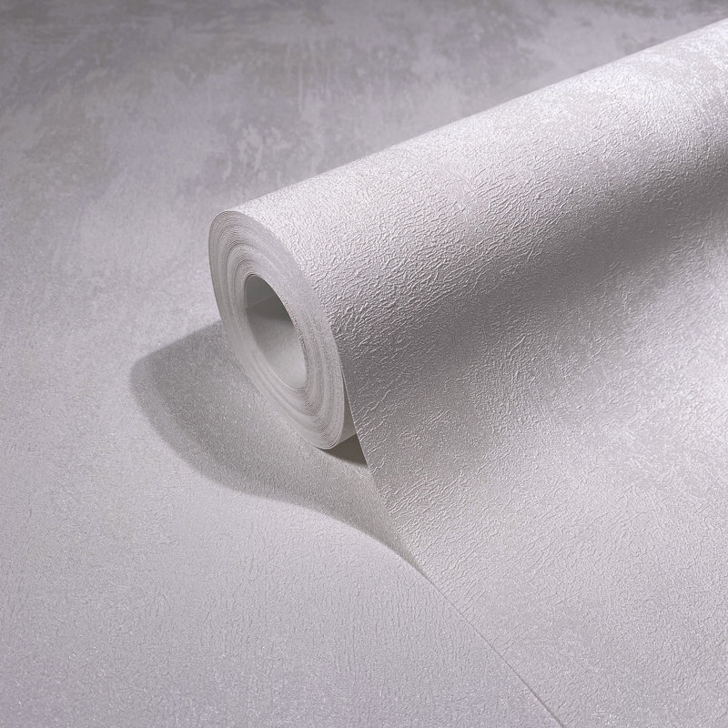 Glane Pearlescent Plain 10.05M X 53Cm Wallpaper Roll