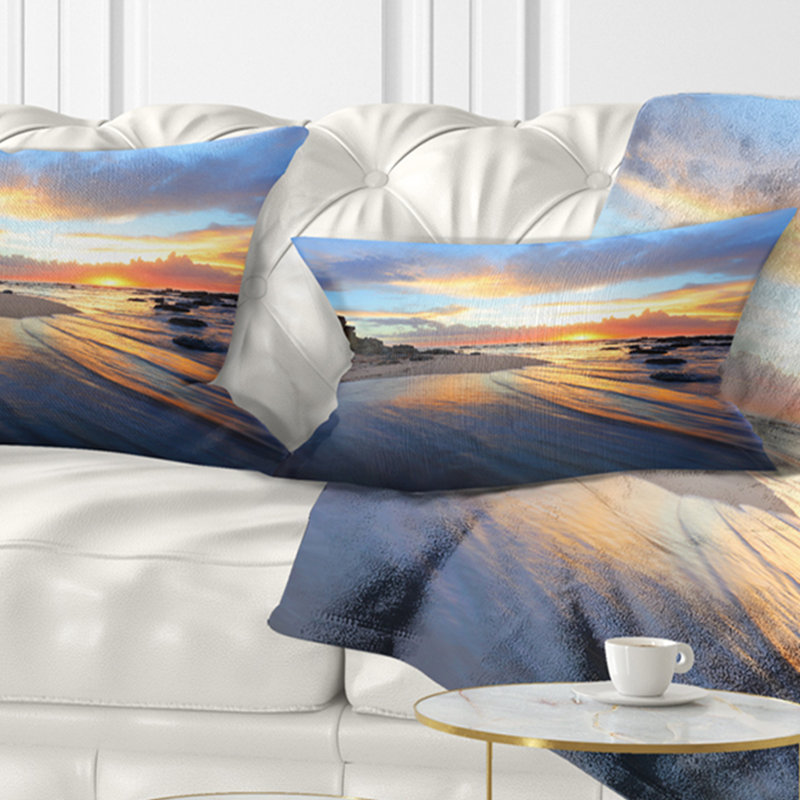 Coussin Seascape, Rectangulaire, 12 po x 20 po