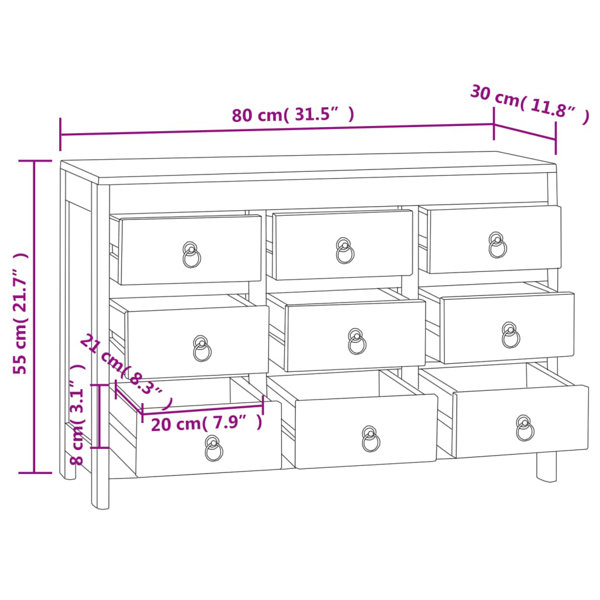 Dimensions du produit